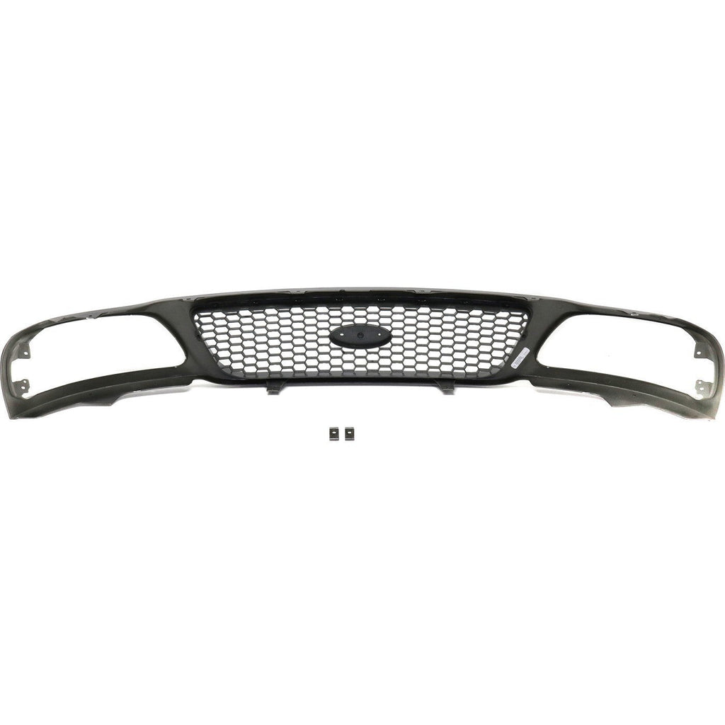Grille For 1999-2004 Ford F-150 1999 F-250 Primed Honeycomb Insert