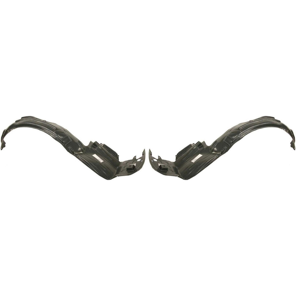 Bundle For 2005-2007 Honda Odyssey Front Fender Liner Splash Shield Set=Lh & Rh