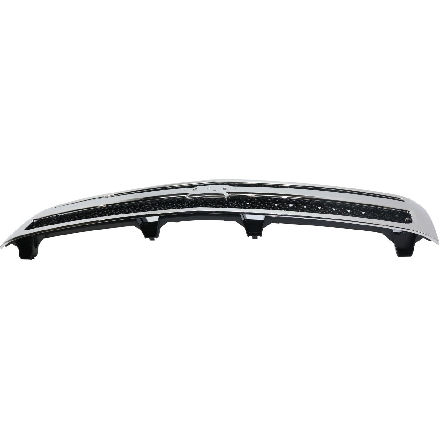 Grille For 2007-2013 Chevrolet Silverado 1500 Chrome Shell w/ Black Insert
