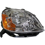 Driver and Passenger Headlights For Ford Five Hundred 2005-2007 Halogen w/ Bulbs