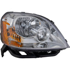 Driver and Passenger Headlights For Ford Five Hundred 2005-2007 Halogen w/ Bulbs