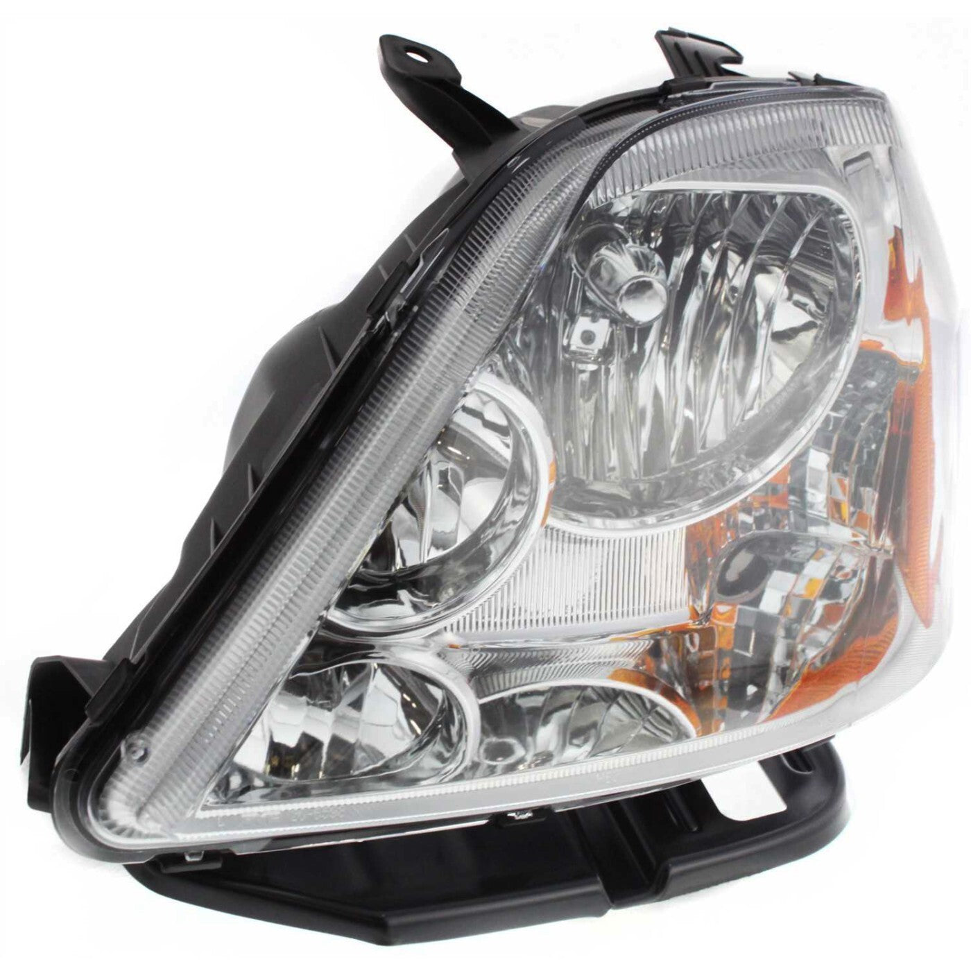 Driver and Passenger Headlights For Ford Five Hundred 2005-2007 Halogen w/ Bulbs