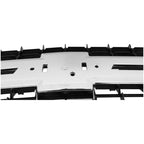 Grille Assembly For 07-10 Chevrolet Silverado 2500 HD Chrome Frame Black Insert
