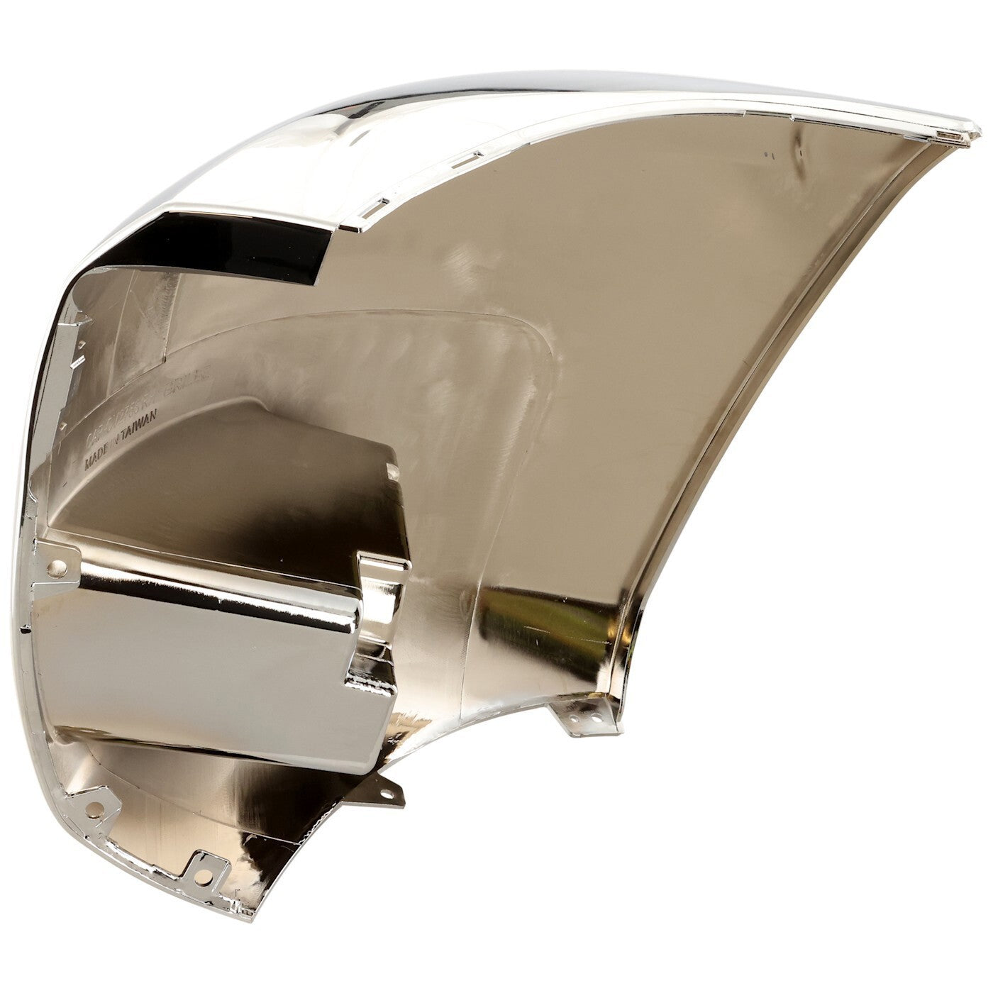 Bumper End For 2007-2013 Chevrolet Silverado 1500 Front Passenger Side Chrome