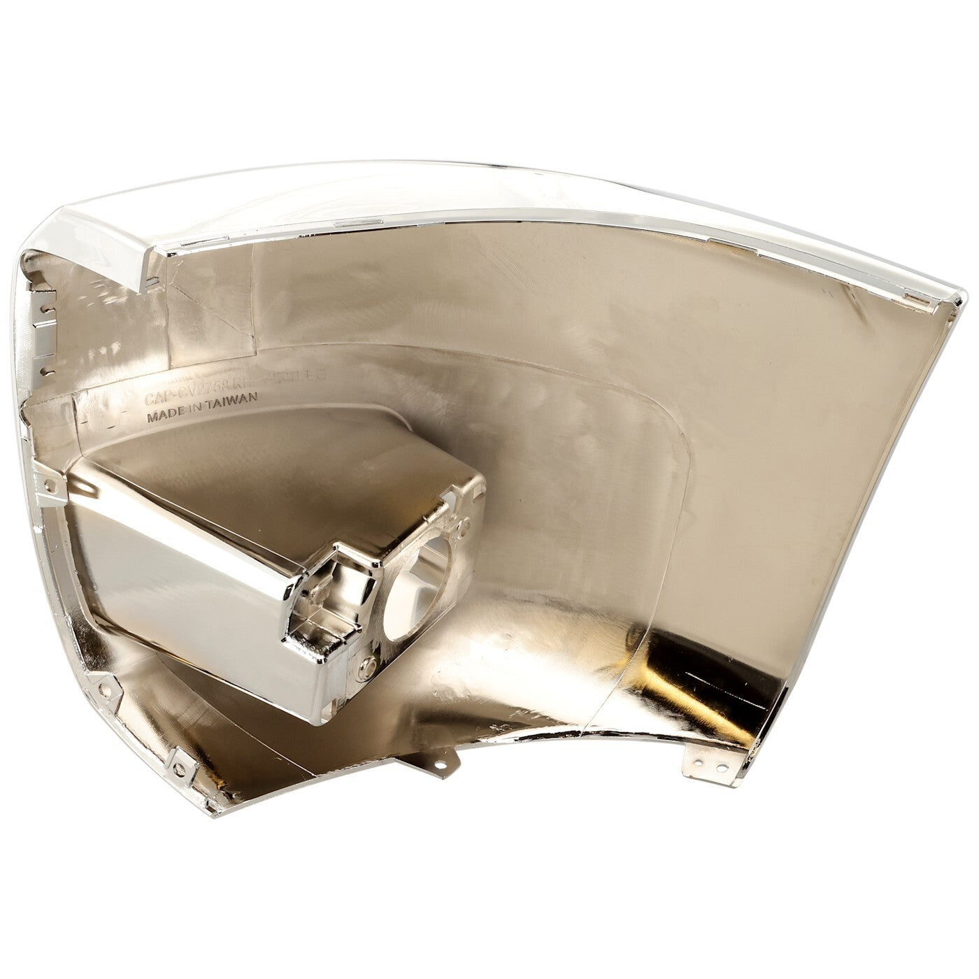 Bumper End For 2007-2013 Chevrolet Silverado 1500 Front Passenger Side Chrome