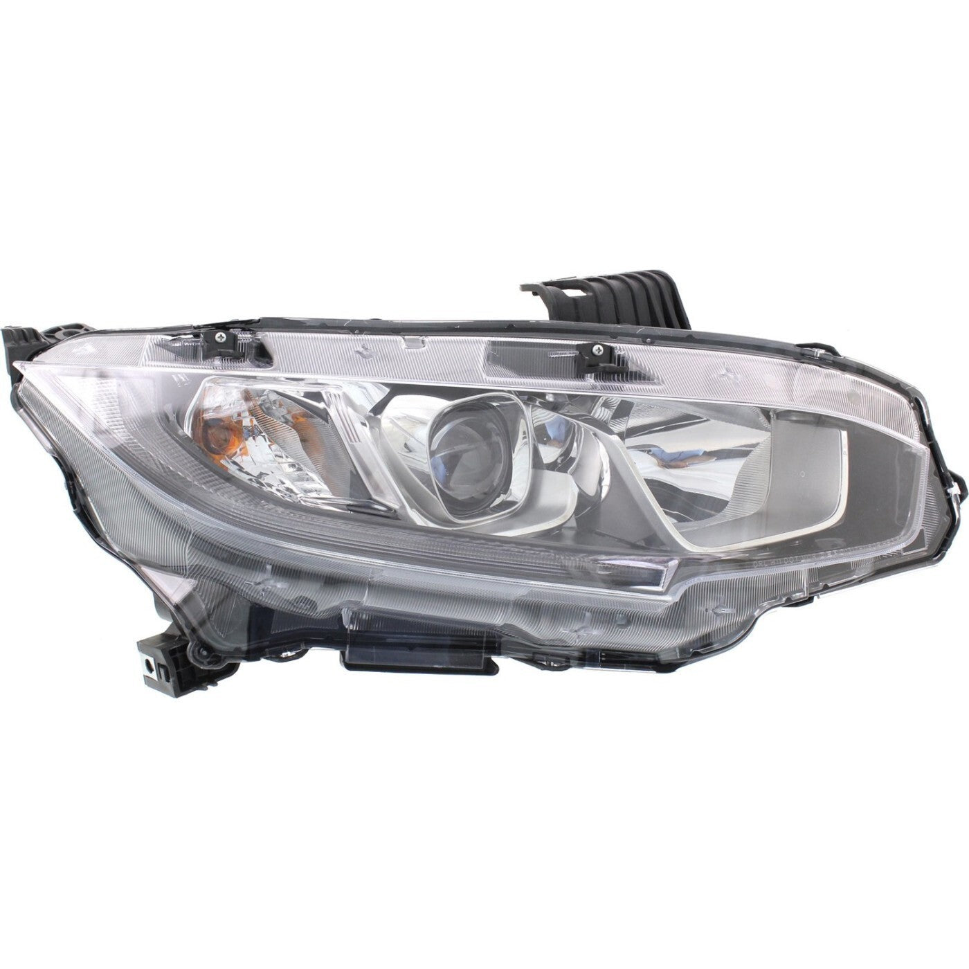 Driver & Passenger Side Headlights For Honda Civic 2016-2020 Halogen w/ Bulbs US