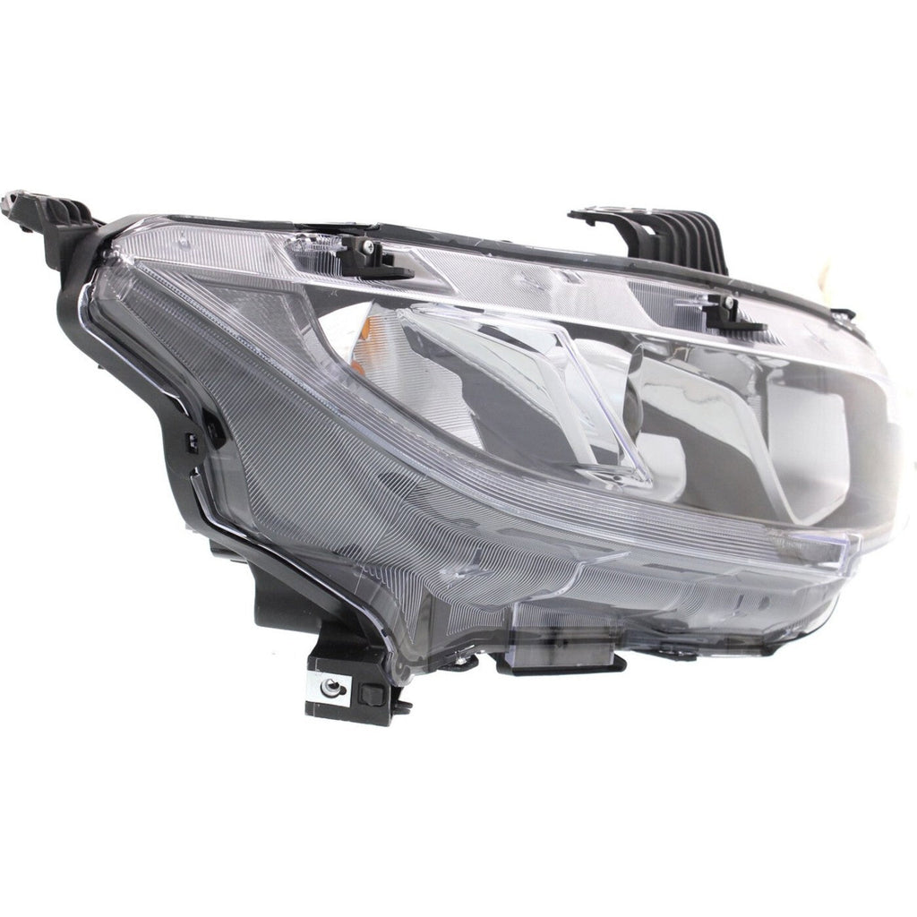 Driver & Passenger Side Headlights For Honda Civic 2016-2020 Halogen w/ Bulbs US