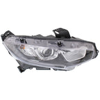 Driver & Passenger Side Headlights For Honda Civic 2016-2020 Halogen w/ Bulbs US