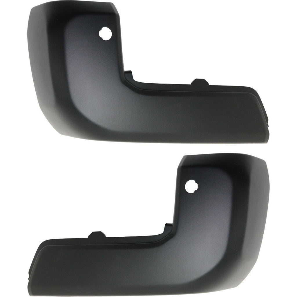 Bumper End Caps Set For 2016-2023 Toyota Tacoma Rear Parking Aid Sensor Holes