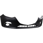 Front Bumper Cover For 2014-2016 Mazda 3 Sport Primed MA1000239 BJS750031ABB