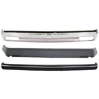 Bumper Face Bars Front for Chevy S10 Pickup S-10 BLAZER Chevrolet 1991-1993