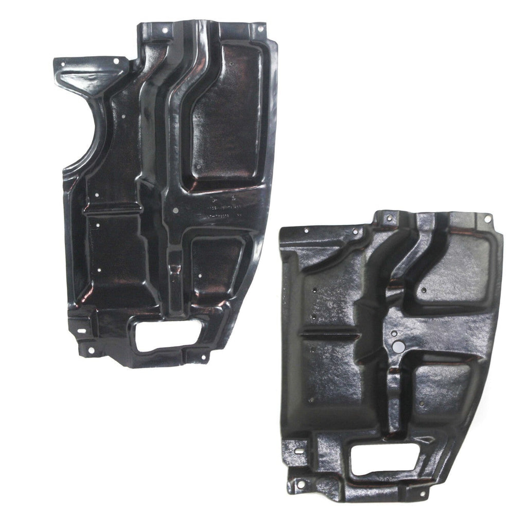 Engine Splash Shield Set For 2005-2010 Scion tC Driver and Passenger Side Pair
