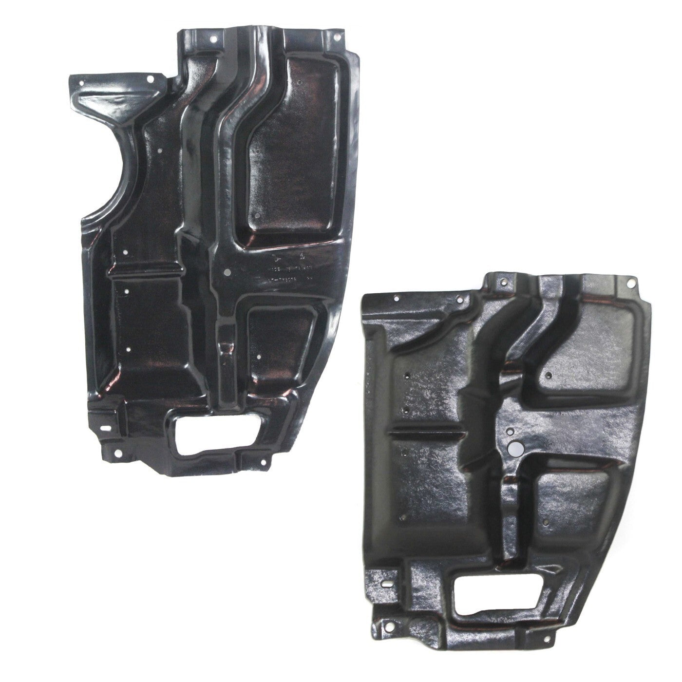 Engine Splash Shield Set For 2005-2010 Scion tC Driver and Passenger Side Pair