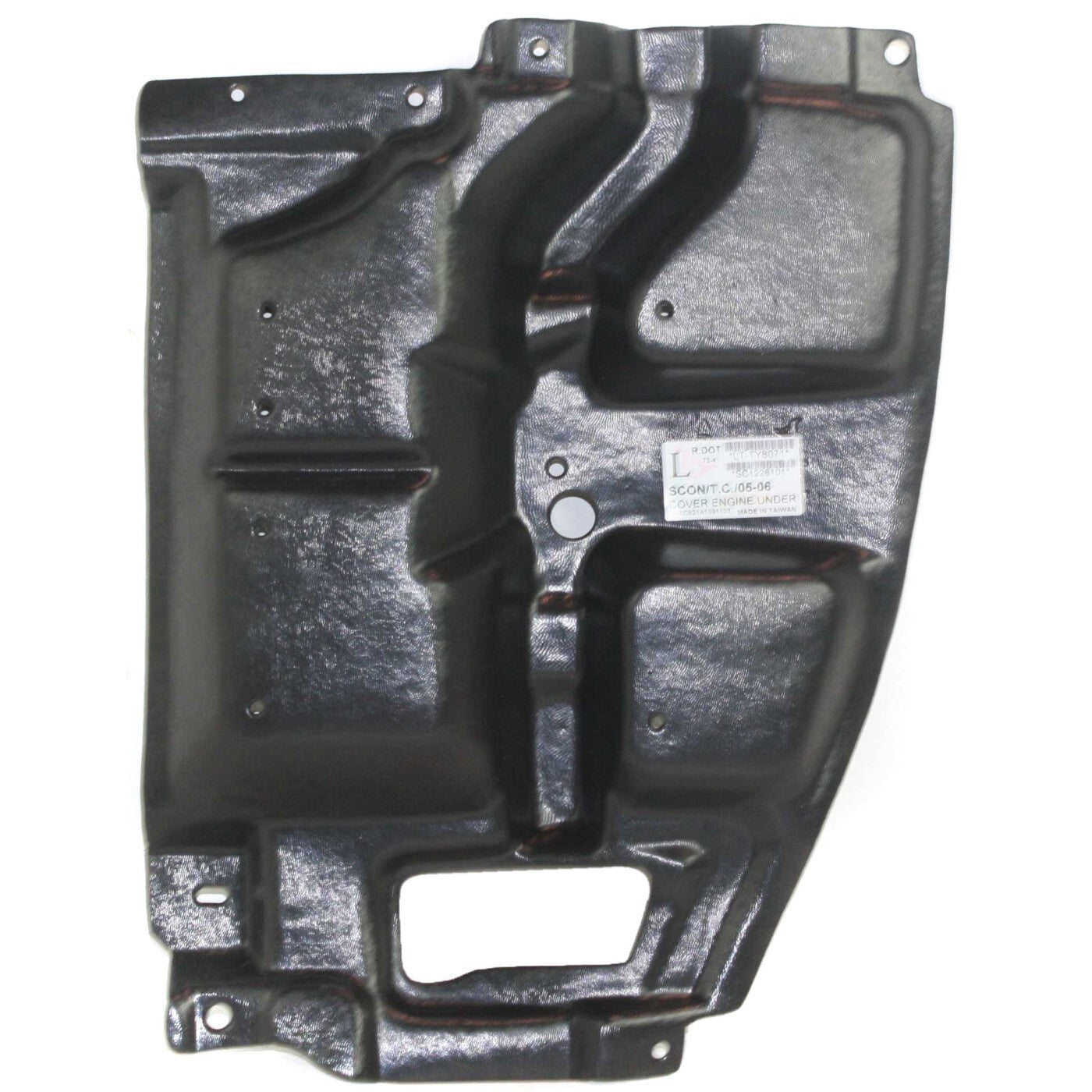 Engine Splash Shield Set For 2005-2010 Scion tC Driver and Passenger Side Pair