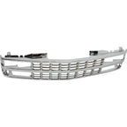 Grille Assembly For 1988-1993 Chevrolet C1500 K1500 C2500 K2500 Chrome Plastic