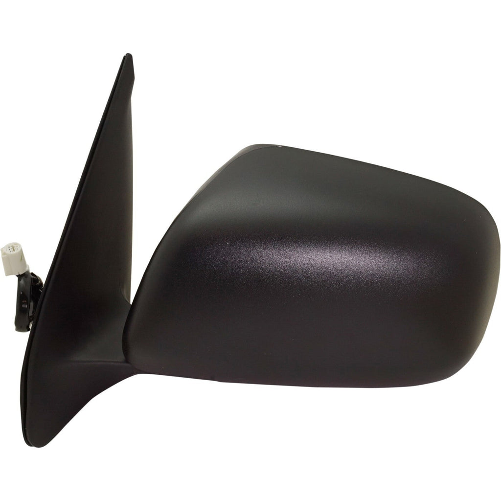 Power Mirror For 2005-2011 Toyota Tacoma Driver Side Textured Black Manual Fold