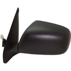 Power Mirror For 2005-2011 Toyota Tacoma Driver Side Textured Black Manual Fold