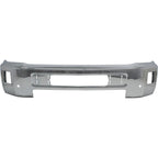 Front Bumper For 2015-2019 Chevy Silverado 2500 HD Chrome With Fog Light Holes