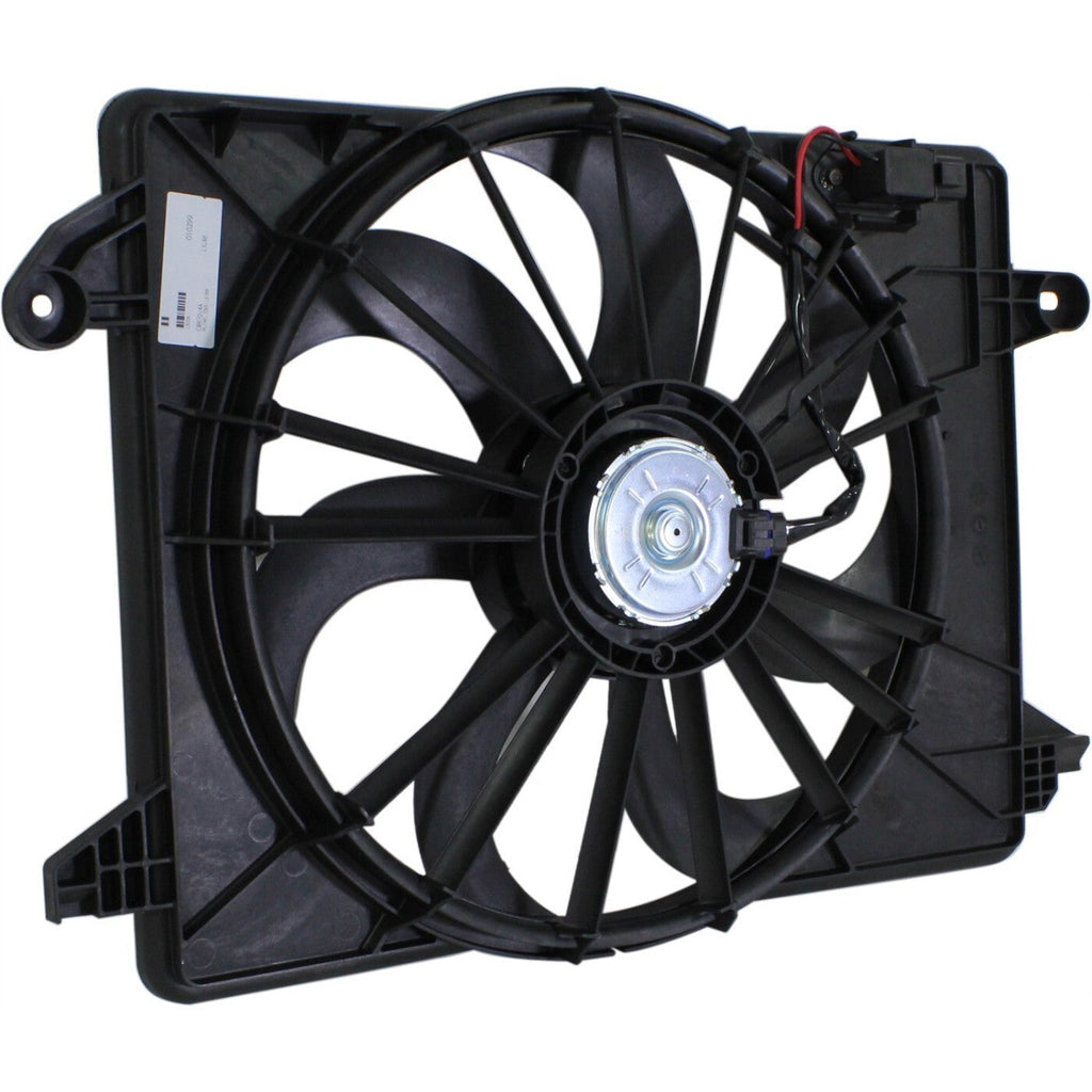 Radiator Cooling Fan Assembly For 2009-2023 Dodge Charger Challenger Single Fan
