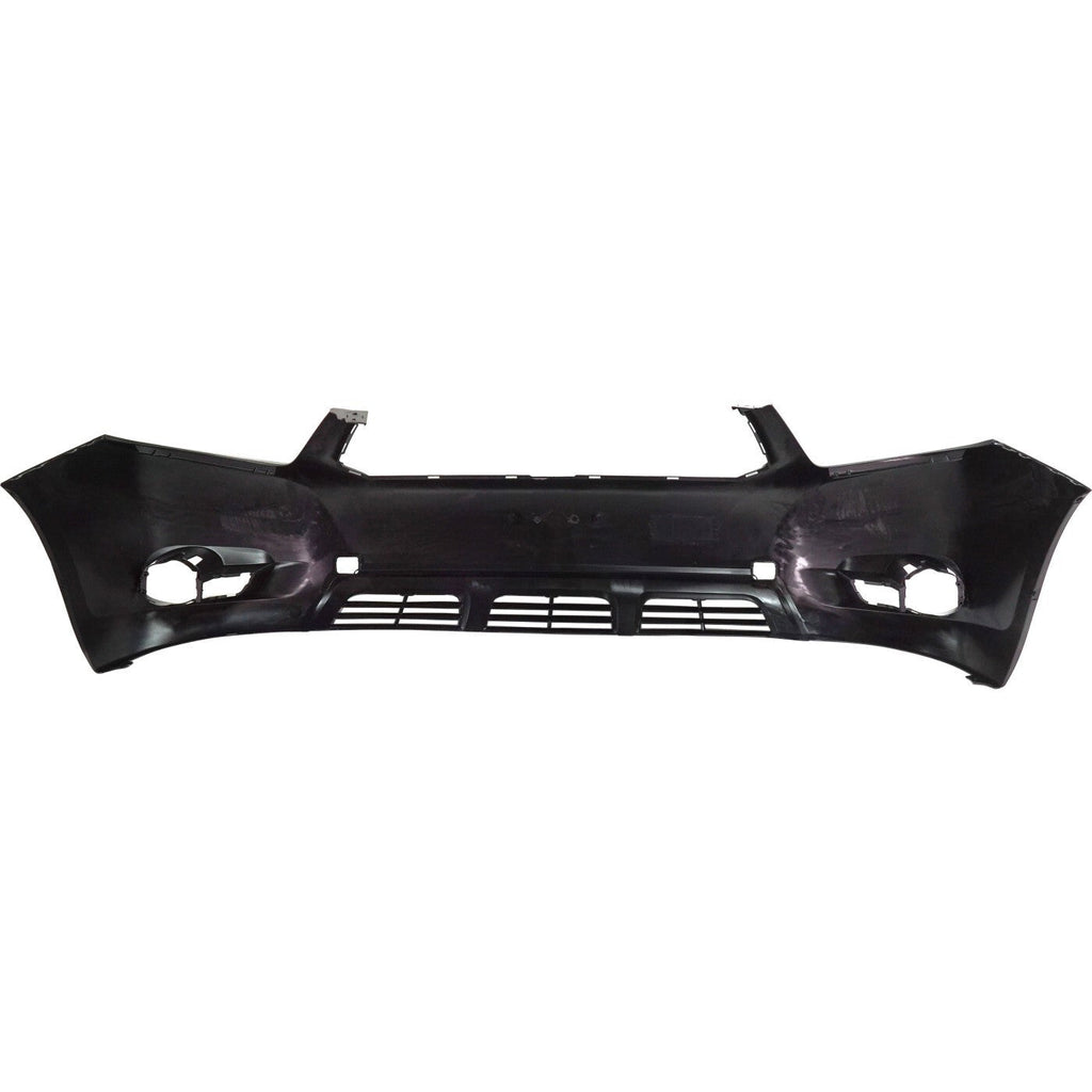 Front Bumper Cover Fascia For 2008-2010 Toyota Highlander Textured 521190E911