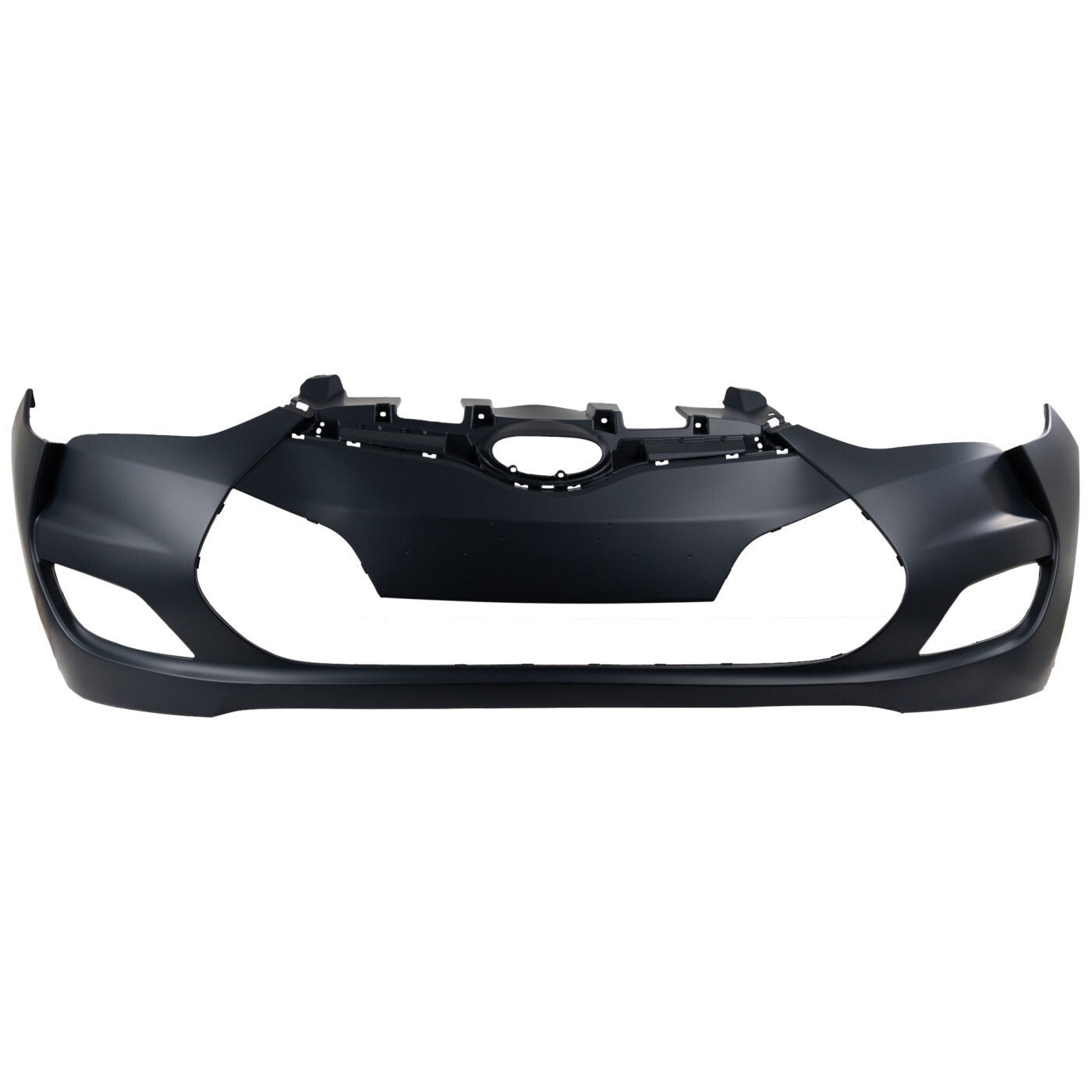 Front Bumper Cover For 2012-2017 Hyundai Veloster With Fog Lamp Holes Primed