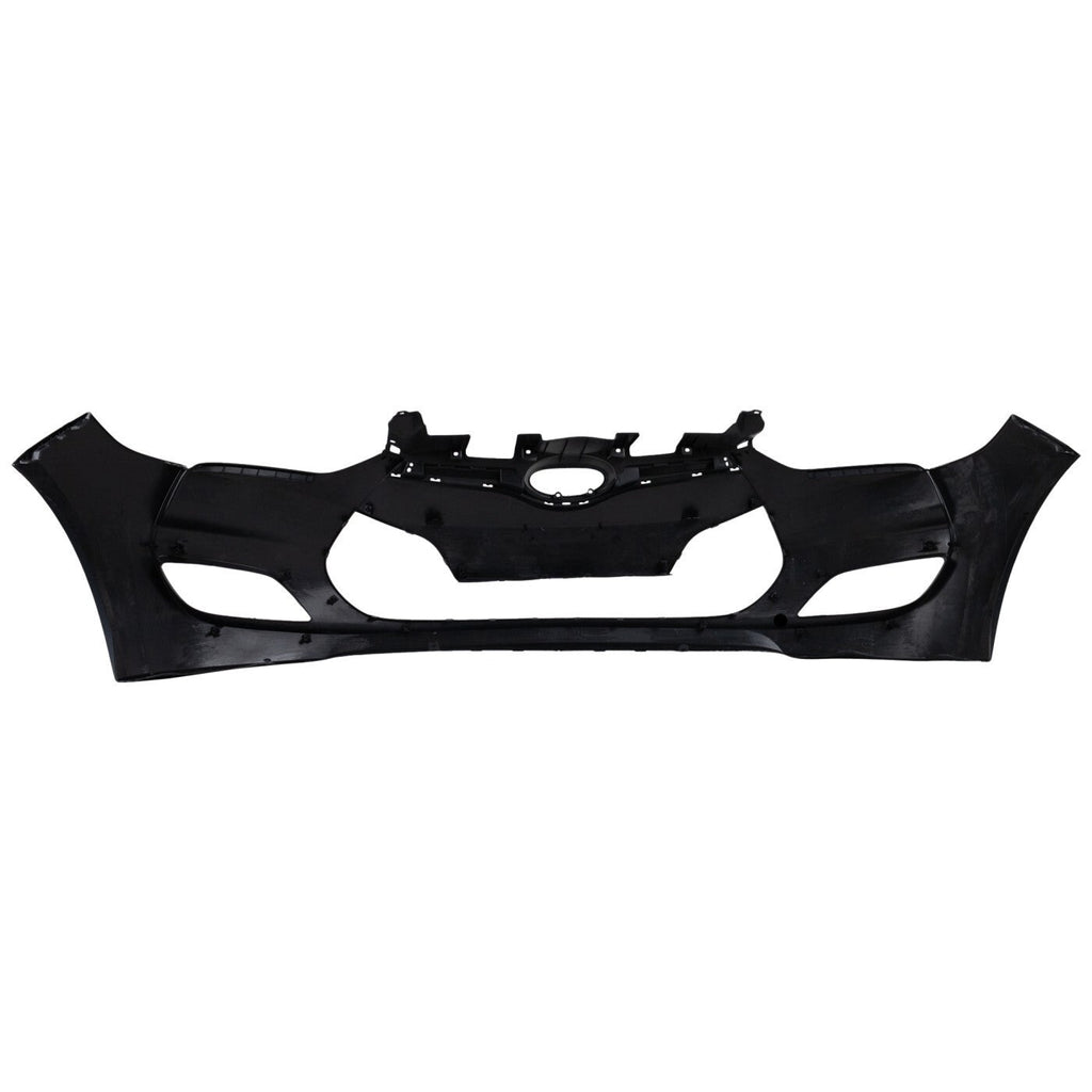Front Bumper Cover For 2012-2017 Hyundai Veloster With Fog Lamp Holes Primed