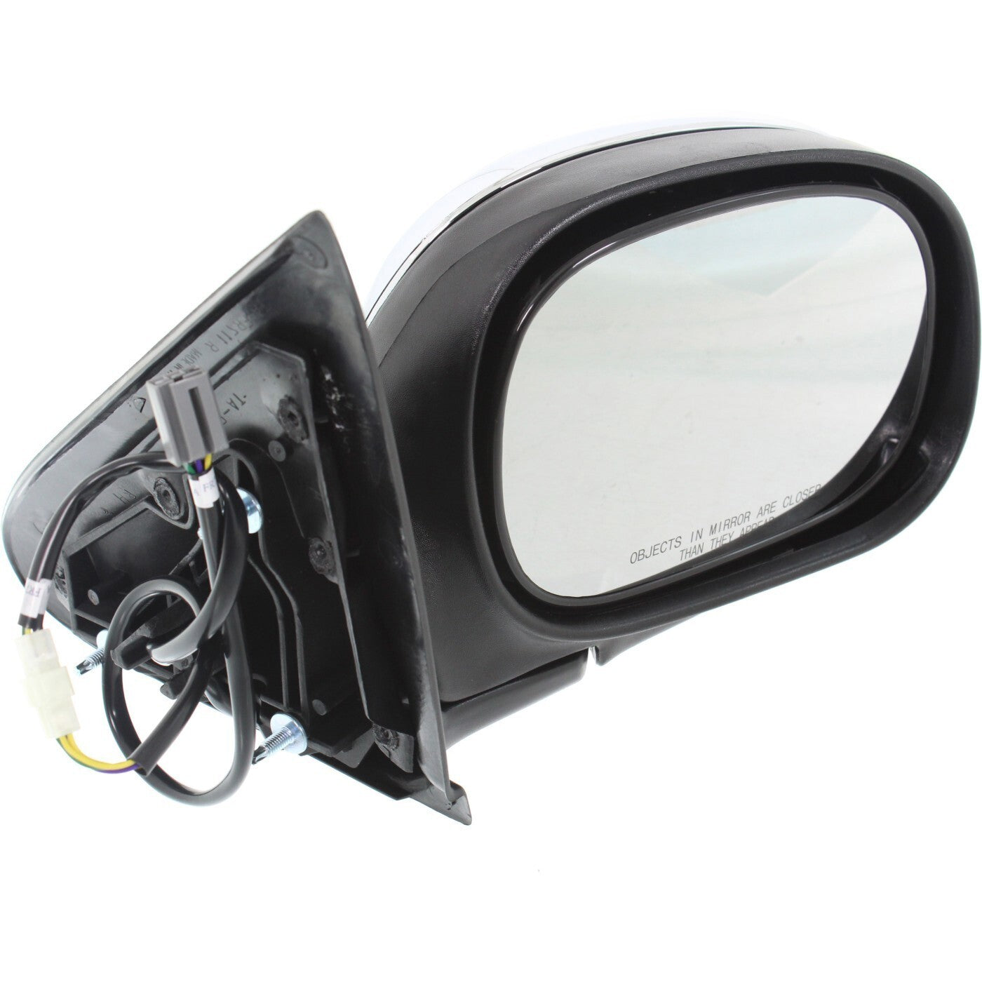 Power Mirror For 97-02 Ford F-150 97-99 F-250 Light Duty Right Side Chrome
