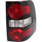 Halogen Tail Light Set For 2006-2010 Ford Explorer Clear & Red Lens 2Pcs