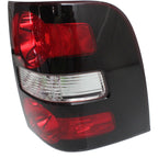 Halogen Tail Light Set For 2006-2010 Ford Explorer Clear & Red Lens 2Pcs