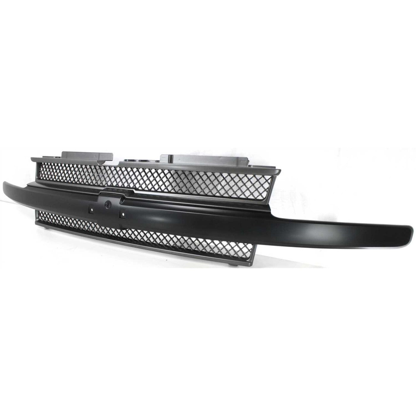 Grille For 2002-2005 Chevrolet Trailblazer and EXT Black Shell and Insert