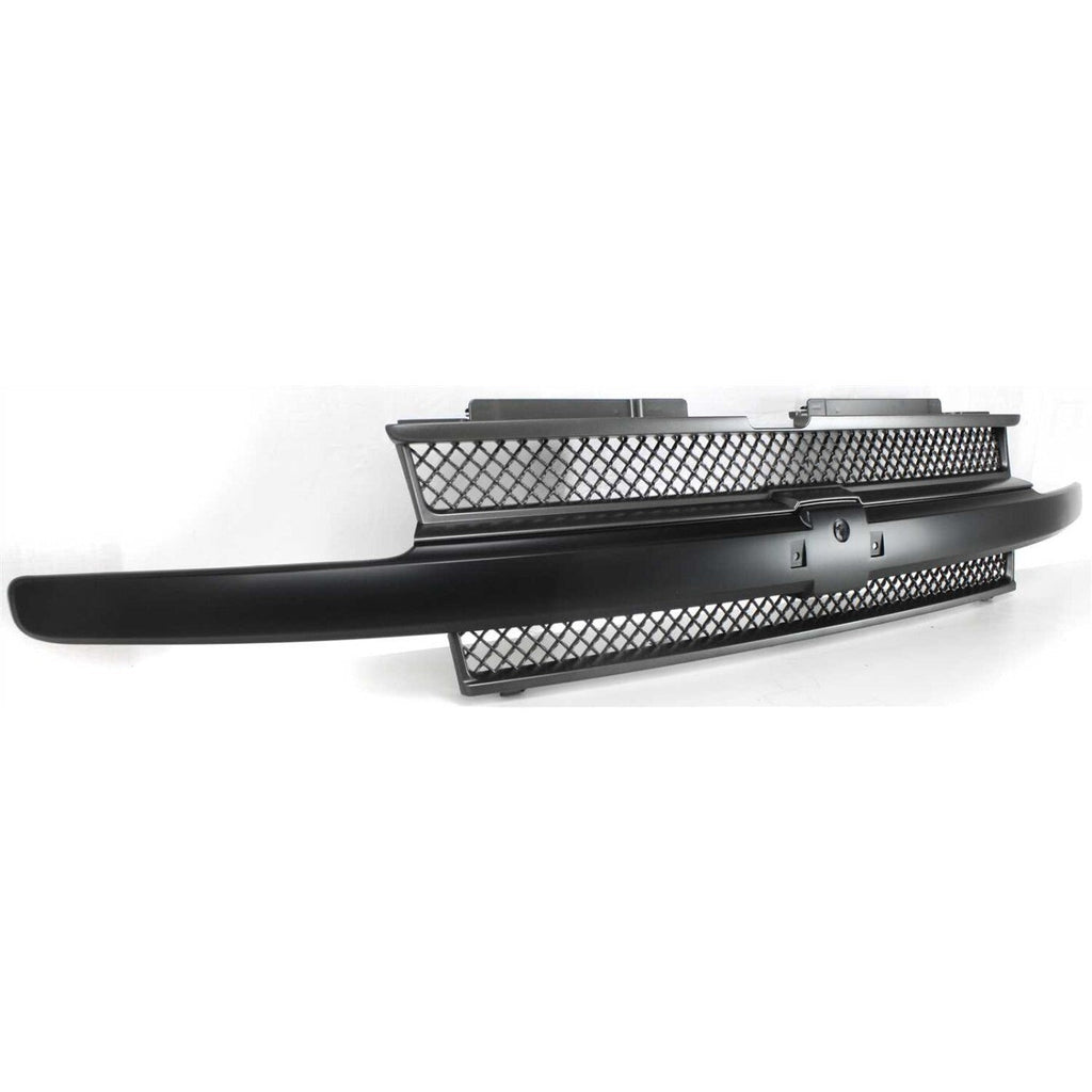 Grille For 2002-2005 Chevrolet Trailblazer and EXT Black Shell and Insert