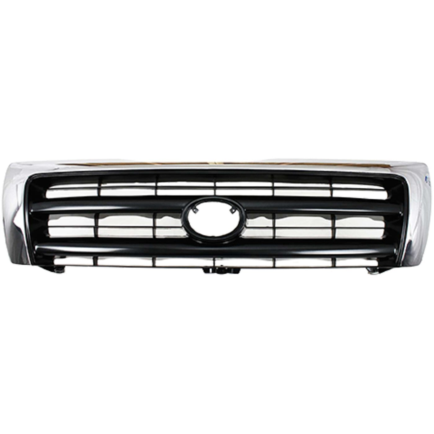 Grille Chrome & Black Center for 97-00 Toyota Tacoma Pre Runner