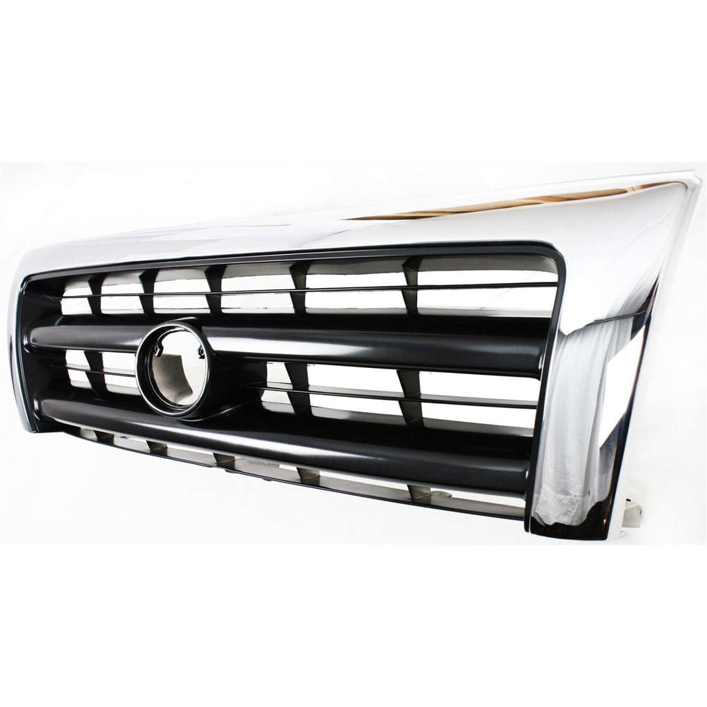 Grille Chrome & Black Center for 97-00 Toyota Tacoma Pre Runner