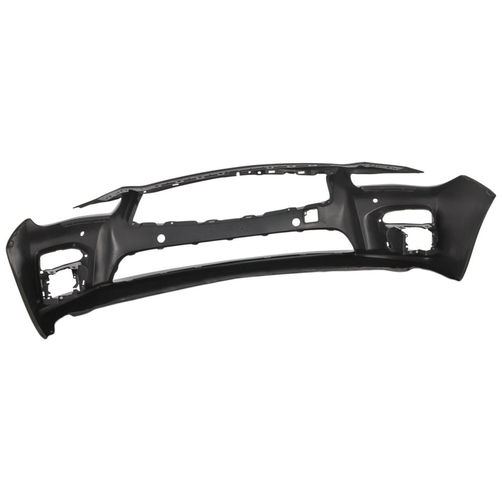 Front Bumper Cover For 2014-2017 Infiniti Q50 Primed Fascia With Object Sensor