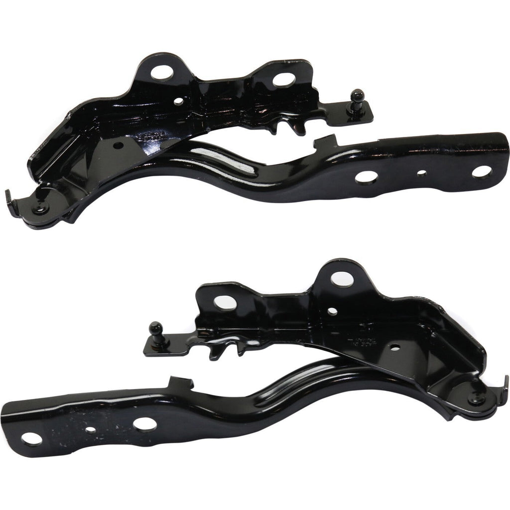 Pair Set of 2 Hood Hinges  Driver & Passenger Side Left Right for Hyundai Sonata