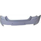 Rear Bumper Cover For 2011-2016 BMW 528i Sedan with M Package Primed BM1100235