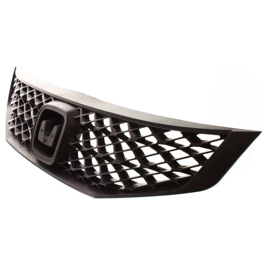 Grille Textured Black For 2009-2011 Honda Civic Coupe