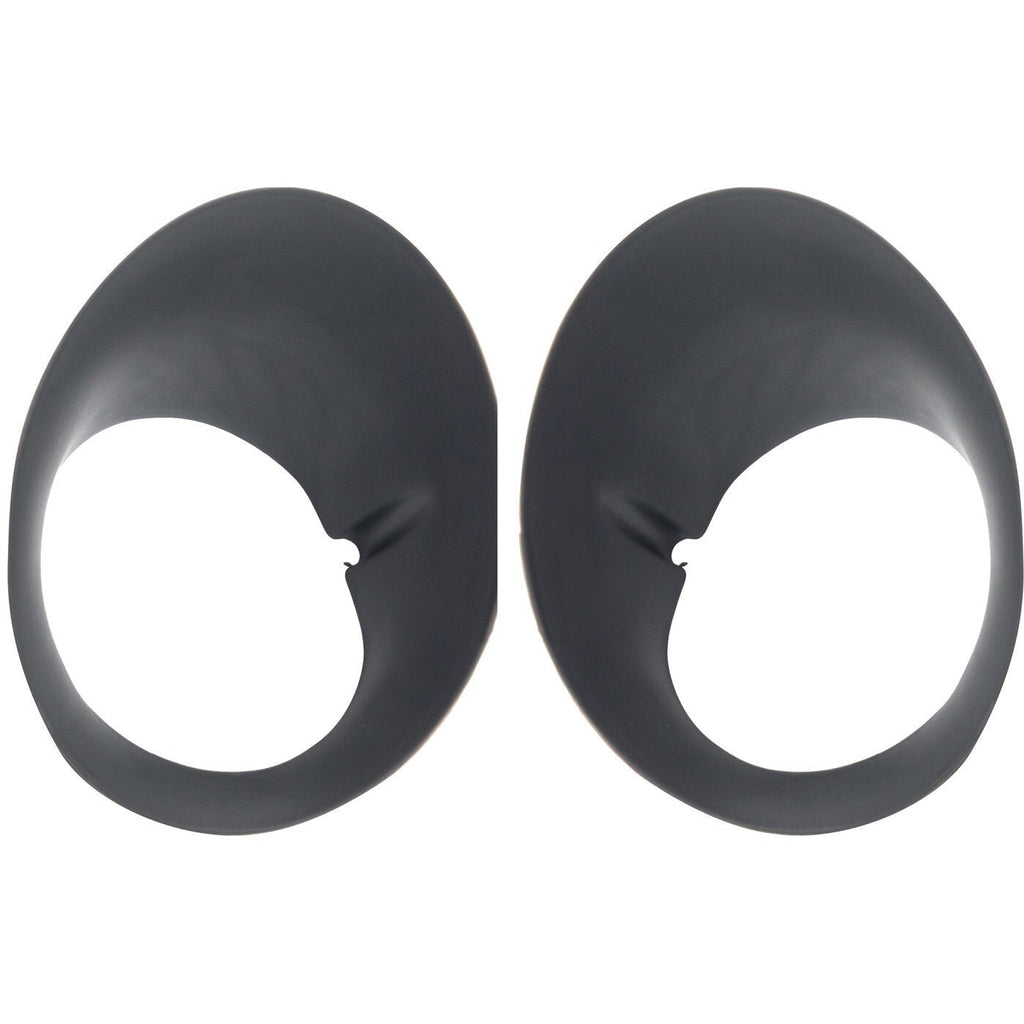 Front Fog Light Trim Bezel Set For 2002-08 Dodge Ram 1500 2003-09 3500 Textured
