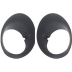 Front Fog Light Trim Bezel Set For 2002-08 Dodge Ram 1500 2003-09 3500 Textured