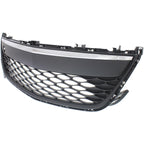 Front Bumper Grille For 2010 2011 2012 Mazda CX-7 Chrome EH44501T0H MA1036121