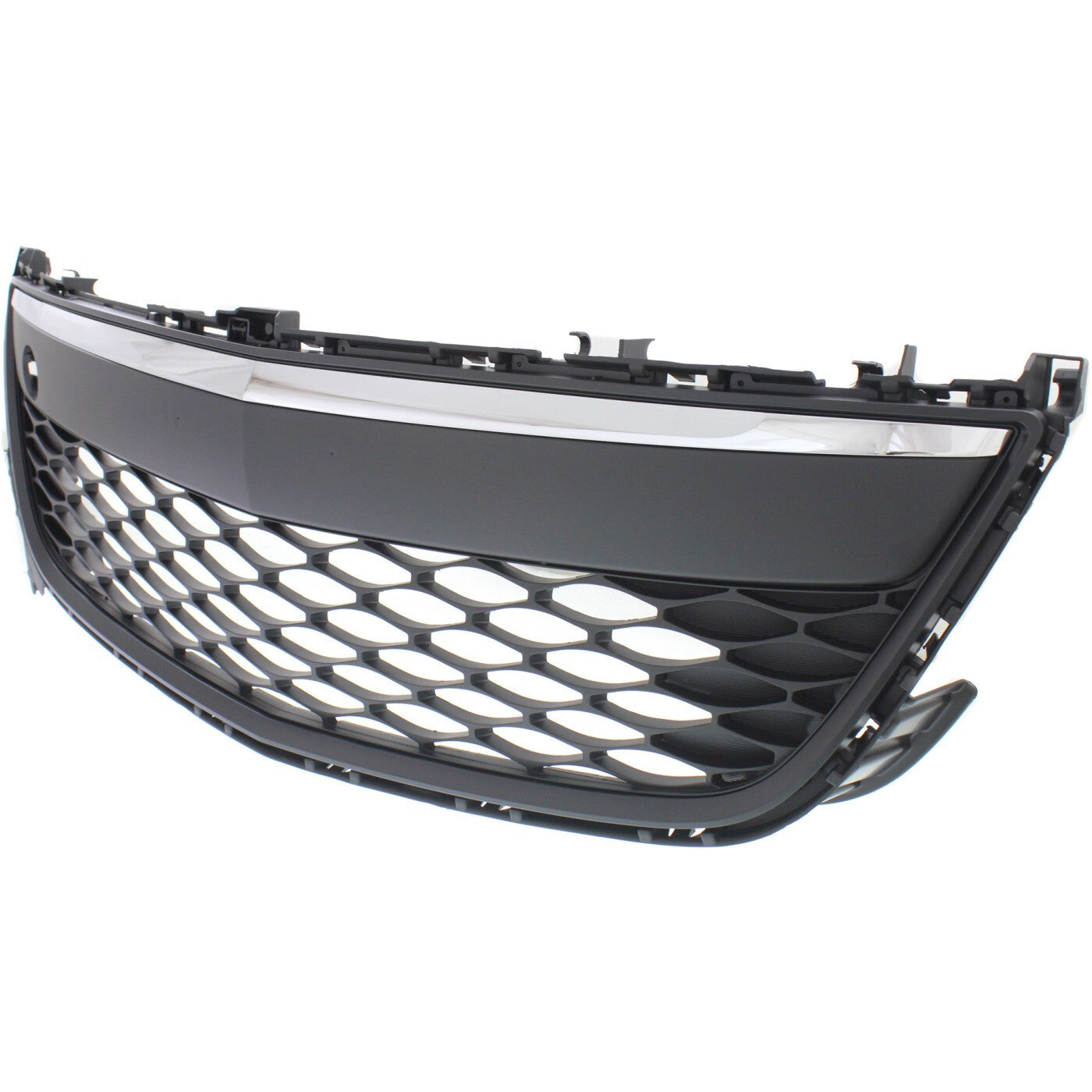 Front Bumper Grille For 2010 2011 2012 Mazda CX-7 Chrome EH44501T0H MA1036121