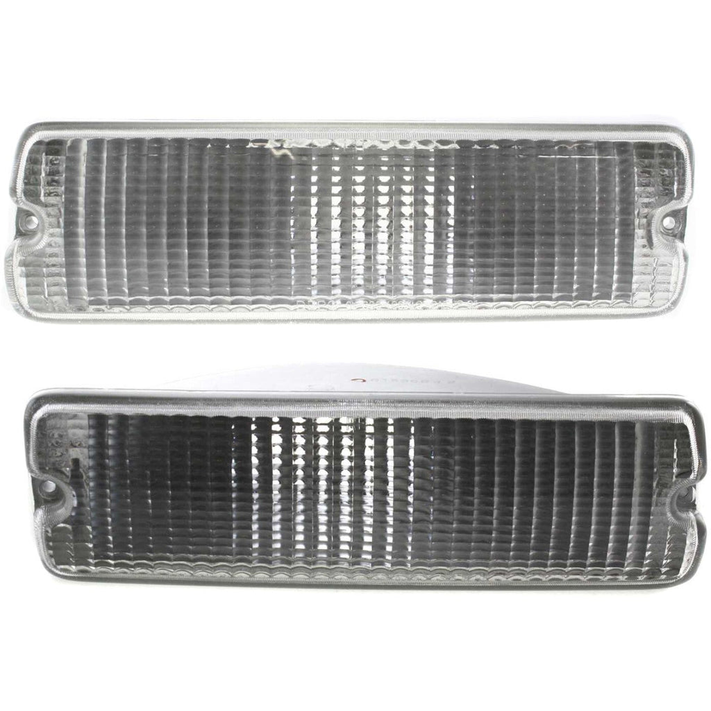 Front Turn Signal Light Set For 1991-1993 Dodge D150 CH2520106 CH2521106
