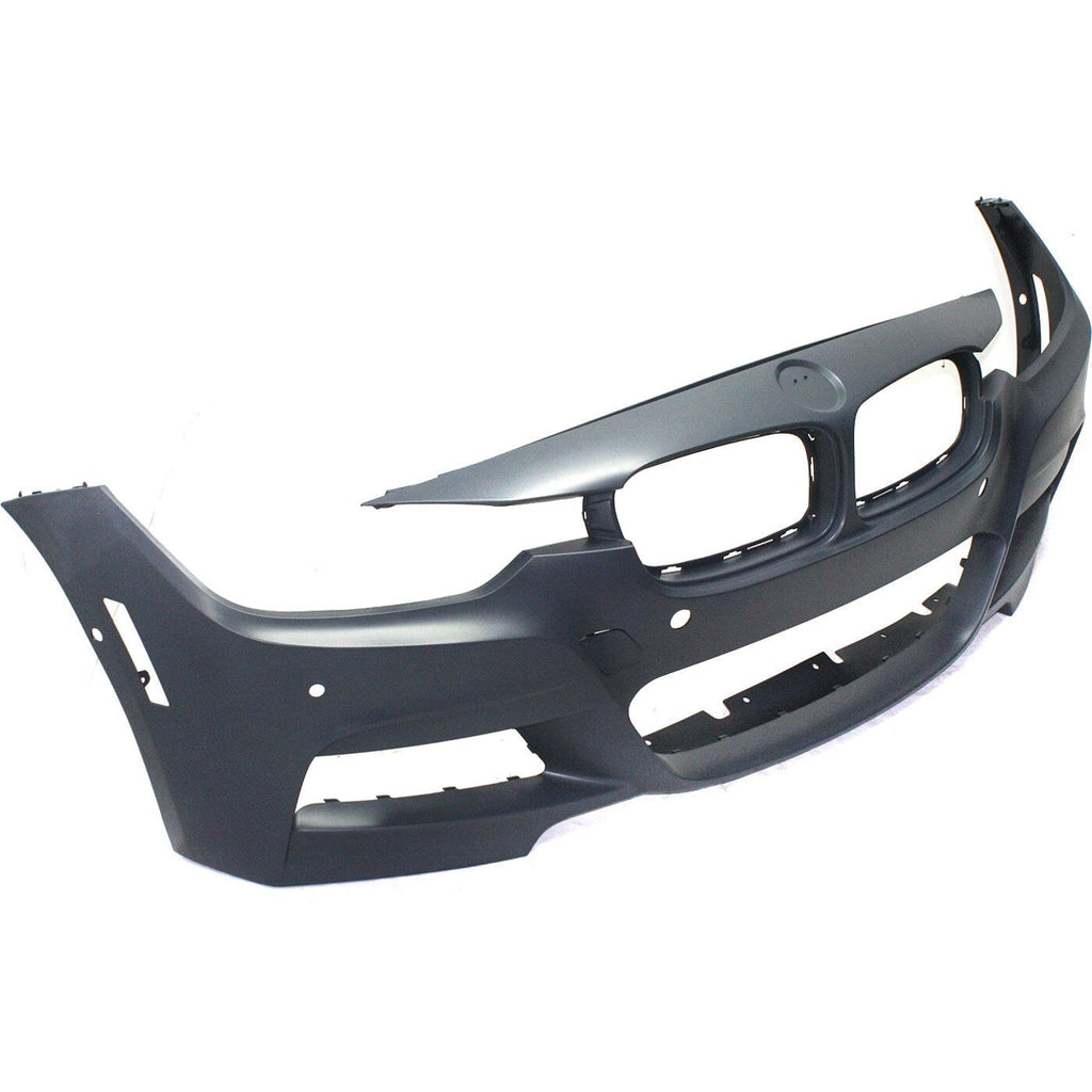 Front Bumper Cover Primed For 2013-2018 BMW 320i F30 with M Sport Package