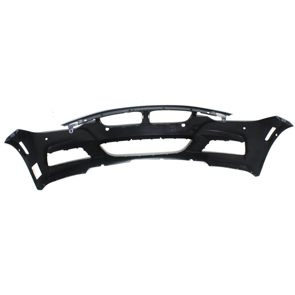 Front Bumper Cover Primed For 2013-2018 BMW 320i F30 with M Sport Package