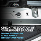 Radiator Support Brackets  Driver Left Side Hand Sedan for Subaru Crosstrek XV