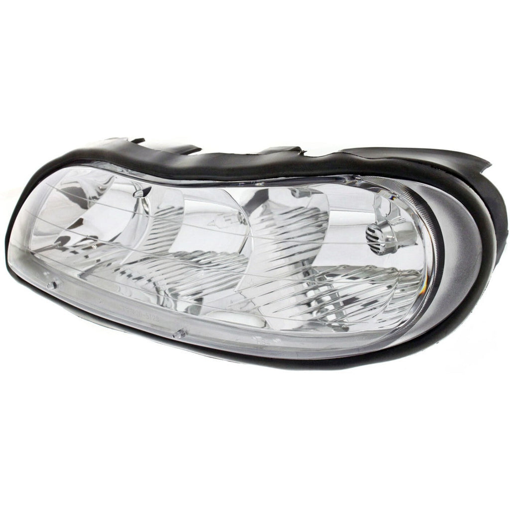 Halogen Headlight Set For 1997-2003 Chevrolet Malibu Left & Right w/Bulb(s) Pair