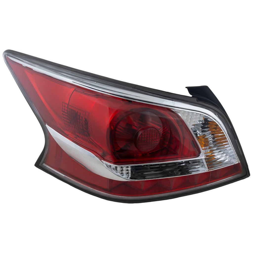 Halogen Tail Light For 2014-2015 Nissan Altima Standard Type Left w/ Bulbs