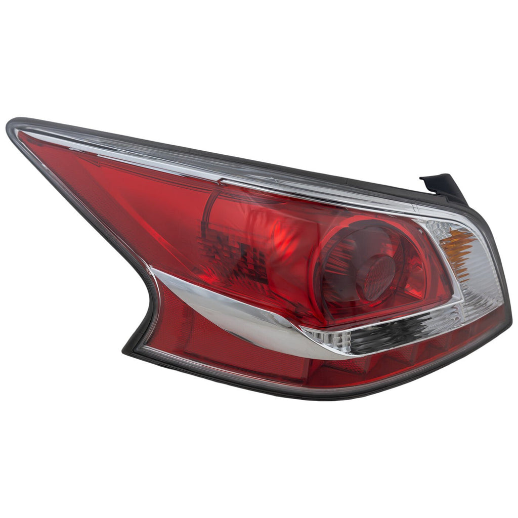 Halogen Tail Light For 2014-2015 Nissan Altima Standard Type Left w/ Bulbs