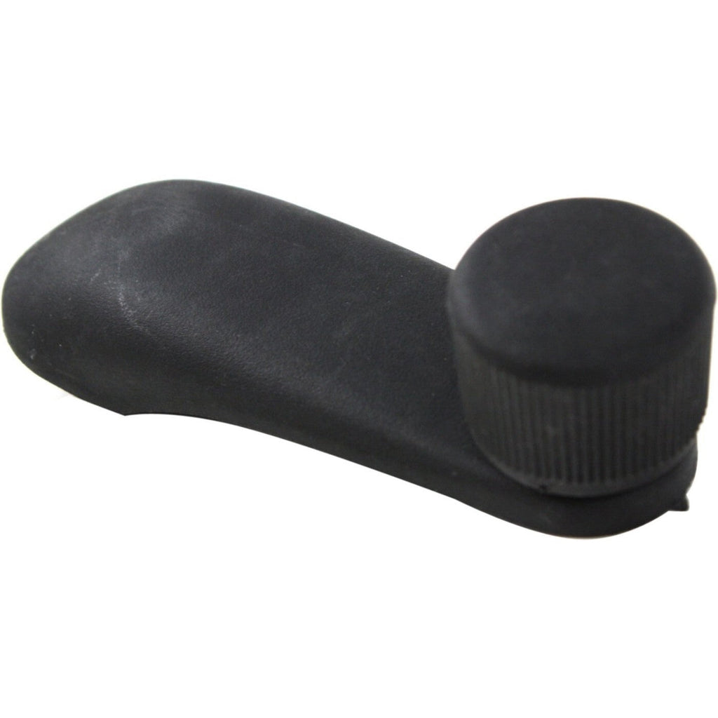 Black Window Crank Handle Pair Set of 2 for Silverado Sierra Truck Pickup
