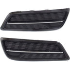 Fog Light Cover Set For 2014-2016 Acura MDX Front Driver and Passenger Side